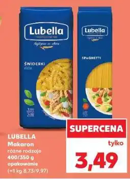 Kaufland LUBELLA Makaron różne rodzaje 400/350 g opakowanie oferta
