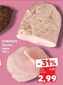 Kaufland KABANOS Szynka biała 100 g oferta