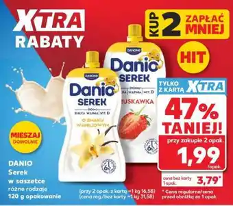 Kaufland DANIO Serek w saszetce oferta