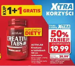 Kaufland ACTIVLAB Kreatyna w tabletkach 120 szt oferta