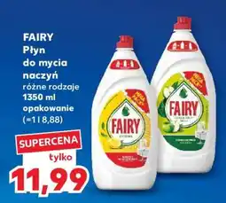 Kaufland Fairy płyn do mycia naczyń oferta