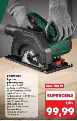 Kaufland PARKSIDE Ręczna piła tarczowa oferta