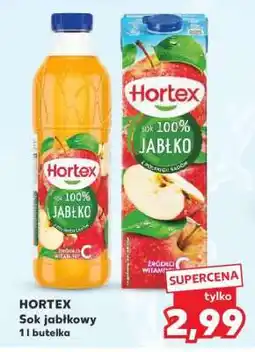 Kaufland HORTEX Sok jabłkowy 1l butelka oferta