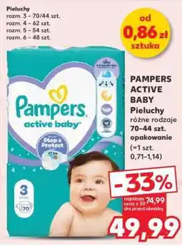 Kaufland PAMPERS ACTIVE BABY oferta