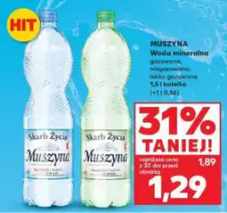 Kaufland MUSZYNA Woda mineralna oferta