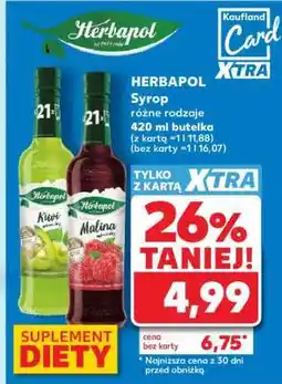 Kaufland HERBAPOL Syrop oferta