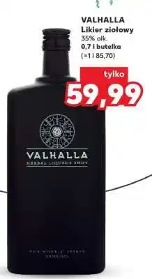 Kaufland VALHALLA Likier ziołowy oferta