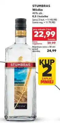 Kaufland STUMBRAS wódka oferta