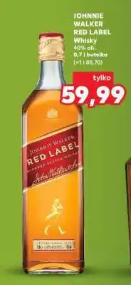 Kaufland JOHNNIE WALKER RED LABEL oferta