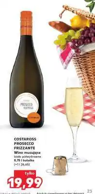 Kaufland COSTAROSS PROSECCO FRIZZANTE oferta