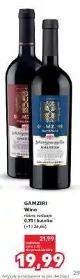 Kaufland GAMZIRI Wino oferta