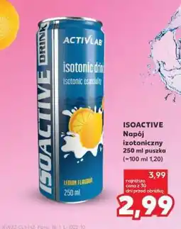 Kaufland ISOACTIVE Napój izotoniczny 250 ml puszka oferta