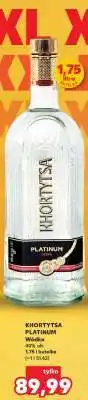Kaufland KHORTYTSA PLATINUM Wódka oferta