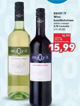 Kaufland ENJOY IT Wino bezalkoholowe oferta