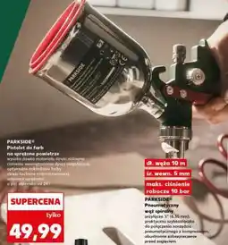 Kaufland PARKSIDE Pistolet do farb oferta