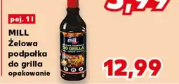 Kaufland MILL Żelowa podpałka do grilla opakowanie oferta