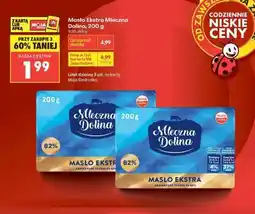 Biedronka Masło Ekstra Mleczna Dolina 200 g oferta