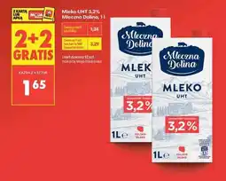 Biedronka Mleko UHT 3,2% Mleczna Dolina, 1 l oferta