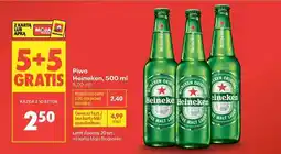 Biedronka Piwo Heineken 500 ml oferta