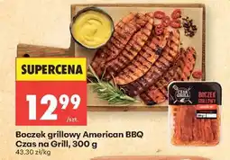Biedronka Boczek grillowy American BBQ Czas na Grill, 300 g oferta