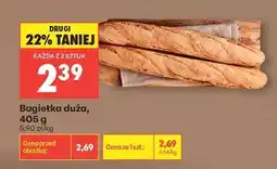 Biedronka Bagietka duża 405 g oferta