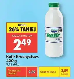 Biedronka Kefir Krasnystaw, 420 g oferta