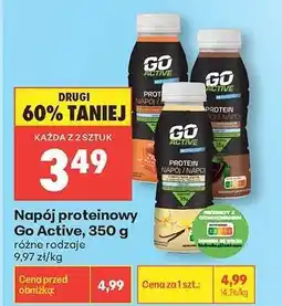 Biedronka Napój proteinowy Go Active, 350 g oferta