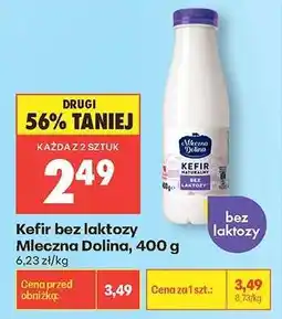 Biedronka Kefir bez laktozy Mleczna Dolina, 400 g oferta