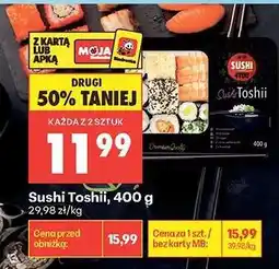 Biedronka Sushi Toshii 400 g oferta