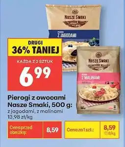 Biedronka Pierogi z owocami Nasze Smaki 500 g oferta