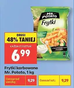 Biedronka Frytki karbowane Mr. Potato 1 kg oferta