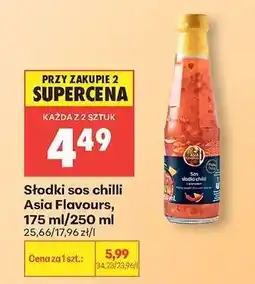 Biedronka Słodki sos chilli Asia Flavours, 175 ml/250 ml oferta