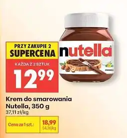 Biedronka Krem do smarowania Nutella 350 g oferta