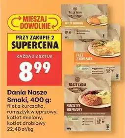 Biedronka Dania Nasze Smaki, 400 g oferta