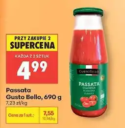 Biedronka Passata Gusto Bello , 690 g oferta