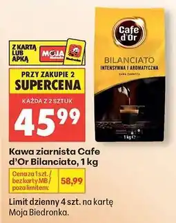 Biedronka Kawa ziarnista Cafe d'Or Bilanciato , 1 kg oferta
