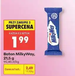 Biedronka Baton MilkyWay, 21,5 g oferta