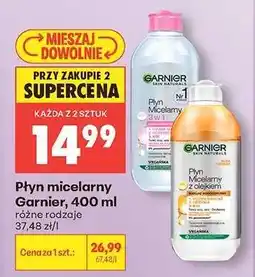 Biedronka Płyn micelarny Garnier 400 ml oferta