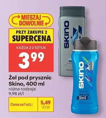 Biedronka Żel pod prysznic Skino, 400 ml oferta