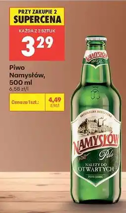 Biedronka Piwo Namysłów, 500 ml oferta