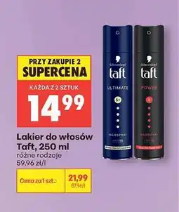 Biedronka Lakier do włosów Taft, 250 ml oferta