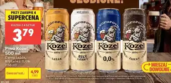 Biedronka Piwo Kozel, 500 ml oferta