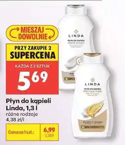 Biedronka Płyn do kąpieli Linda, 1,3 l oferta