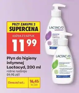 Biedronka Płyn do higieny intymnej Lactacyd, 200 ml oferta