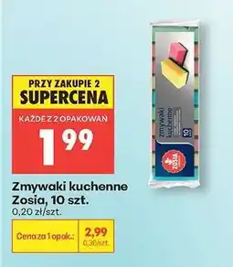 Biedronka Zmywaki kuchenne Zosia, 10 szt oferta