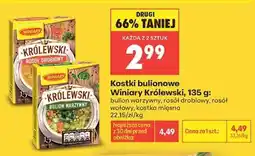 Biedronka Kostki bulionowe Winiary Królewski, 135 g oferta