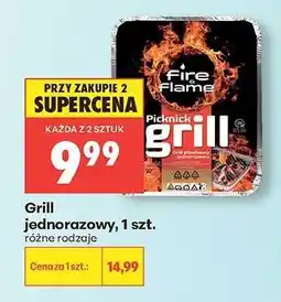 Biedronka Grill jednorazowy 1 szt oferta