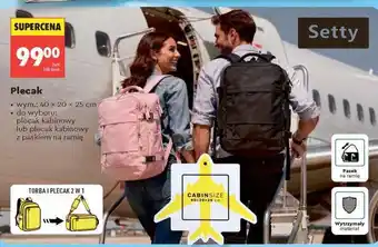 Biedronka Plecak oferta