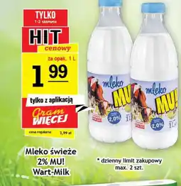 Gram Market Wart-Milk Mleko świeże 2% mu! oferta