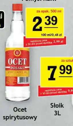 Gram Market Ocet Polski Spirytusowy 10% oferta